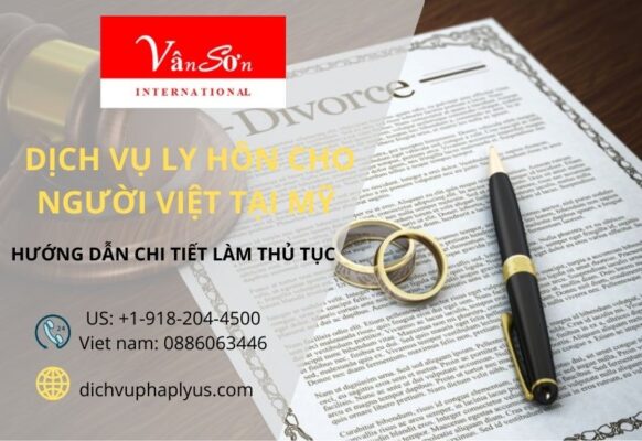 DỊCH VỤ LY HÔN CHO NGƯỜI VIỆT TẠI MỸ